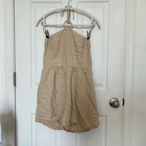 Linen Halter Romper